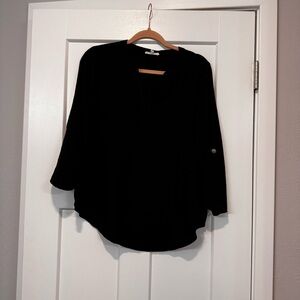 Elegant Black Women's Top